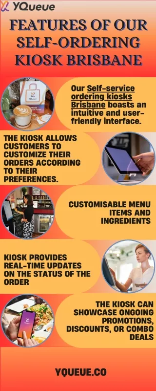 Features of Our Self-Ordering Kiosk Brisbane