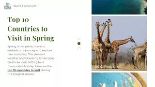 Top 10 Countries to Visit in Spring