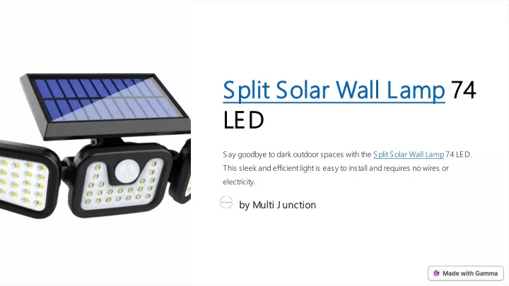 split solar wall lamp split solar wall lamp