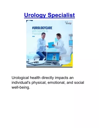 Urology Specialist