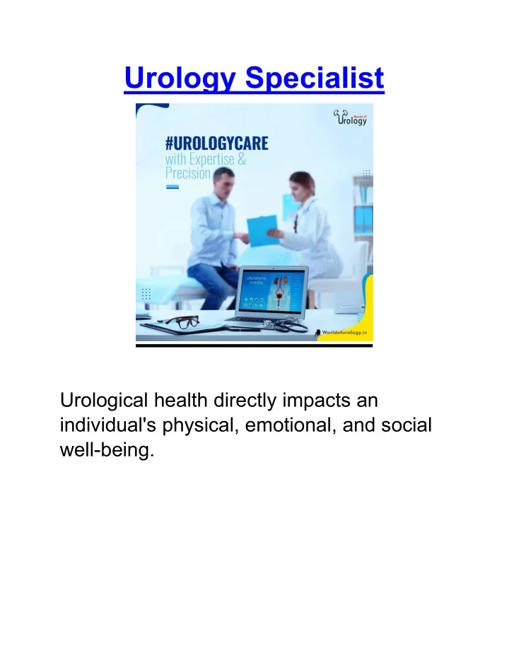 urology specialist