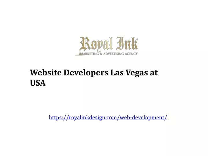 website developers las vegas at usa