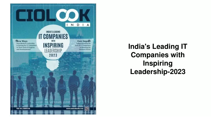 india s leading it companies with inspiring