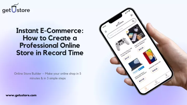 instant e commerce how to create a professional