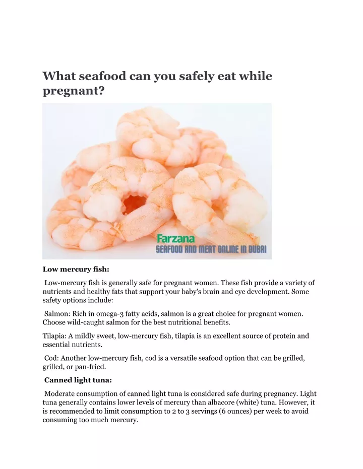 ppt-what-seafood-can-you-safely-eat-while-pregnant-powerpoint