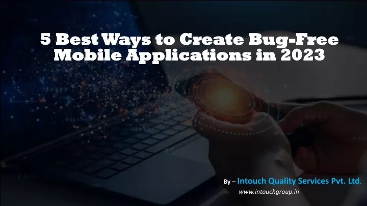 5 best ways to create bug 5 best ways to create