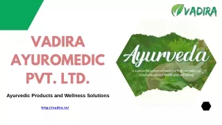 Organic Ayurvedic Products | Vadira.in