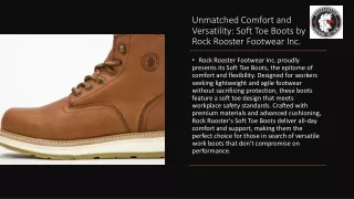 Elevate Your Workday: RockRooster Wedge Boots for Unbeatable Comfort and Style