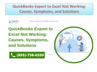 quickbooks export to excel not working causes