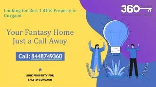 Best 1 BHK Property in Gurgaon