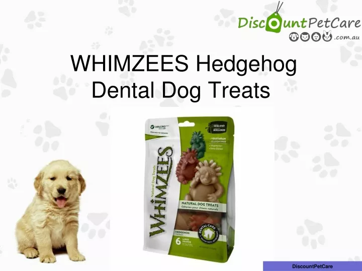 whimzees hedgehog dental dog treats