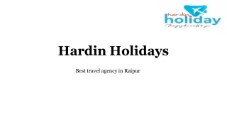 best travel agency in Raipur