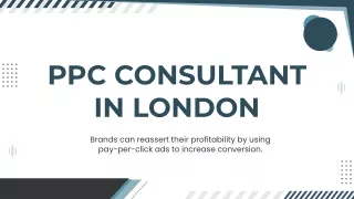 Reliable PPC consultant in London
