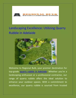 Landscaping Excellence