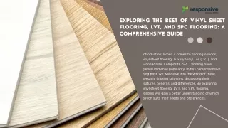 "Elegance underfoot: Discover the Finest Flooring Options for Your Home"