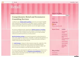 Comprehensive Retail and Ecommerce Consulting Services