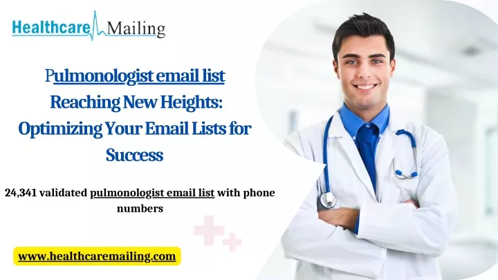 p ulmonologist email list reaching new heights