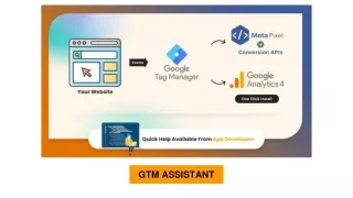 Google Tag Manager Shopify App - Gtm Assistant