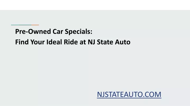 pre owned car specials find your ideal ride at nj state auto