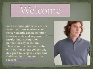 welcome
