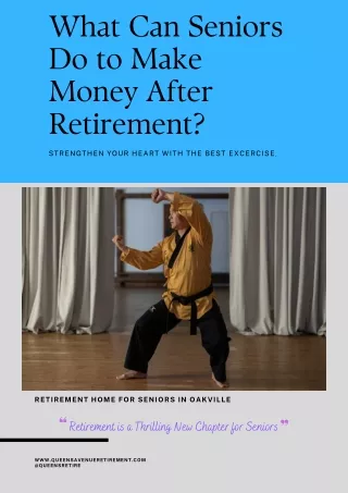 What Can Seniors Do to Make Money After Retirement