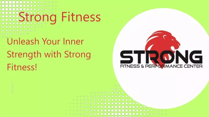 strong fitness
