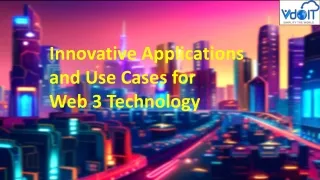 Web 3 use cases