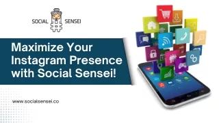 Maximize Your Instagram Presence with Social Sensei!- Social Sensei