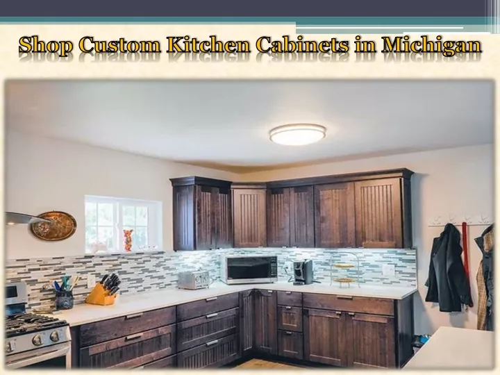shop custom kitchen cabinets in michigan