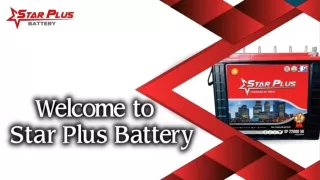 Tubular Inverter Battery in Nigeria - Star Plus Battery