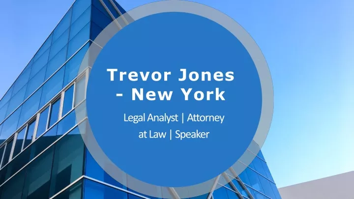 trevor jones new york