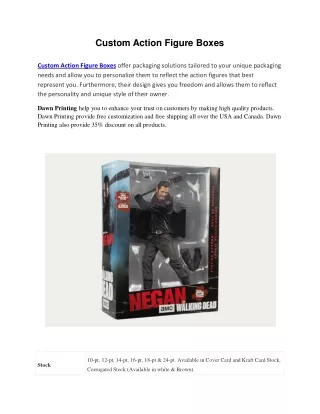 custom action figure boxes