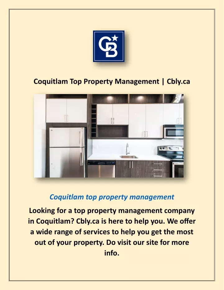 coquitlam top property management cbly ca