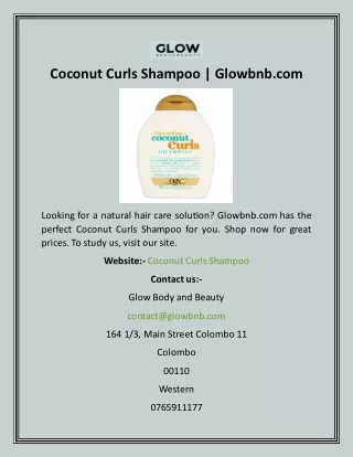 coconut curls shampoo glowbnb com