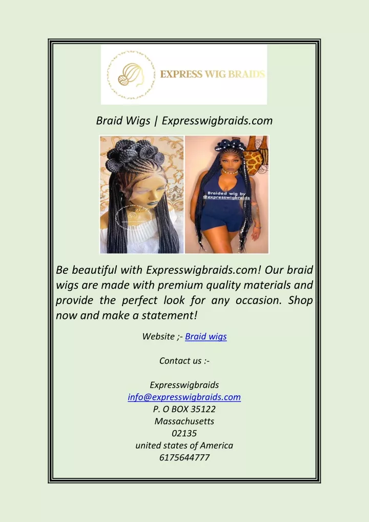 braid wigs expresswigbraids com