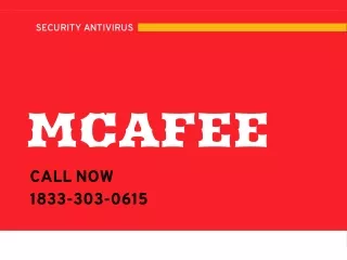 McAfee Customer Service Telephone Number 1((833))303 0615 USA/CA