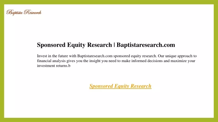 ppt-sponsored-equity-research-baptistaresearch-powerpoint