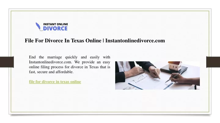 file for divorce in texas online