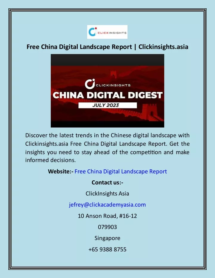 free china digital landscape report clickinsights