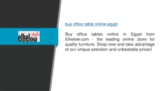 Buy Office Table Online Egypt  Elhelow.com