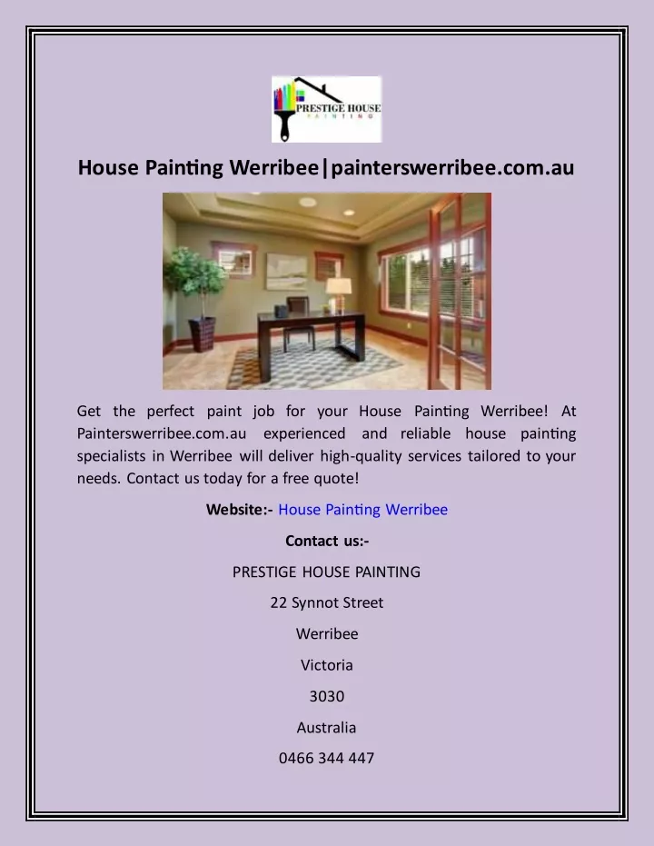 house painting werribee painterswerribee com au