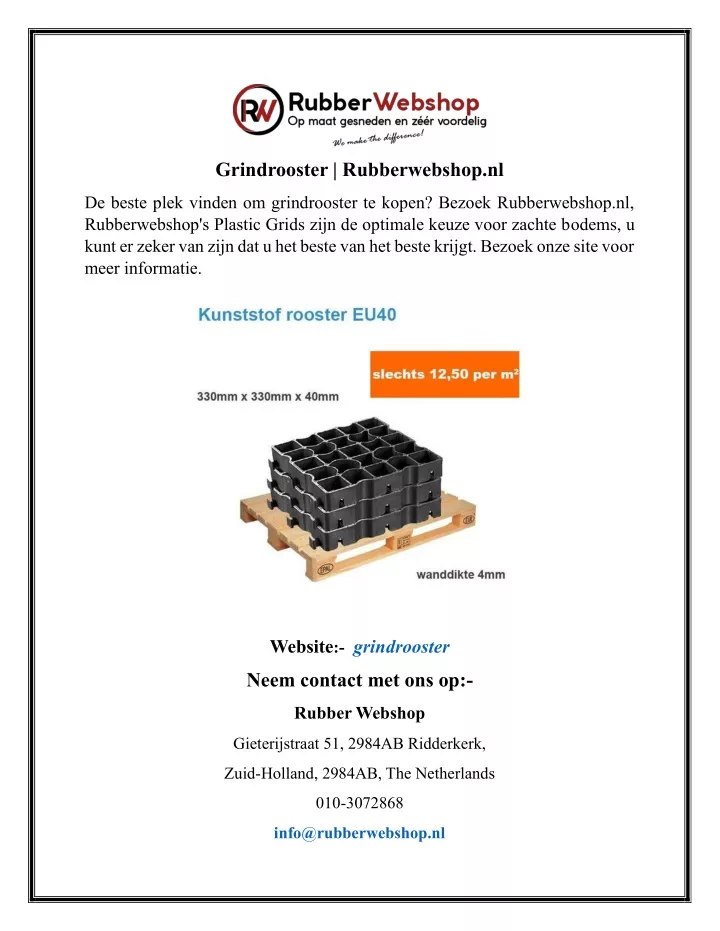 grindrooster rubberwebshop nl