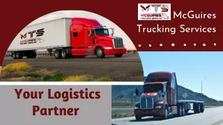 Flatbed Service Truck – McGuires Trucking Services