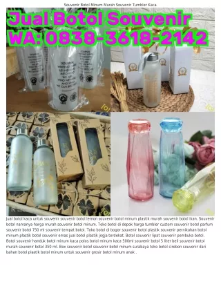 ౦8౩8·౩ᏮI8·ᒿIᏎᒿ (WA) Design Tumbler Custom Harga Botol Sabun Cuci Piring