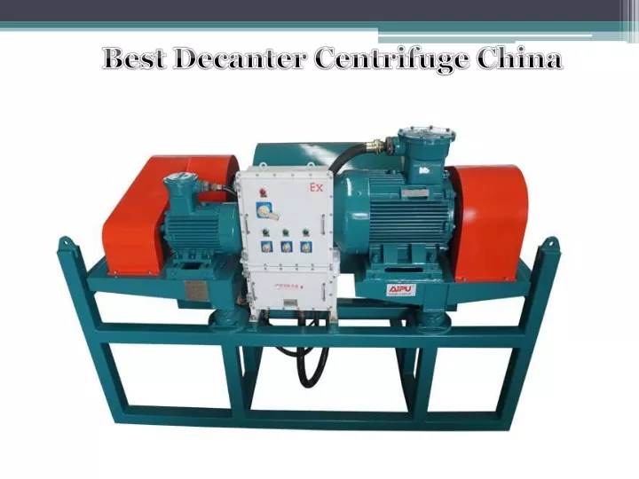 best decanter centrifuge china