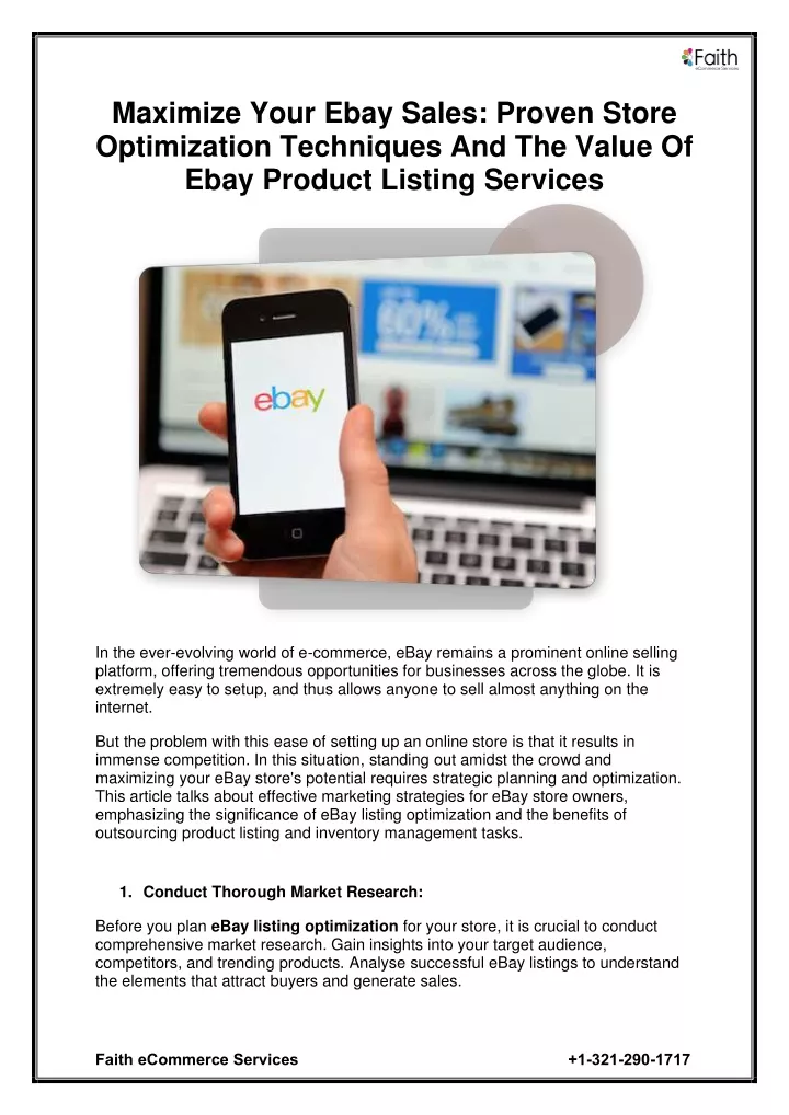 maximize your ebay sales proven store