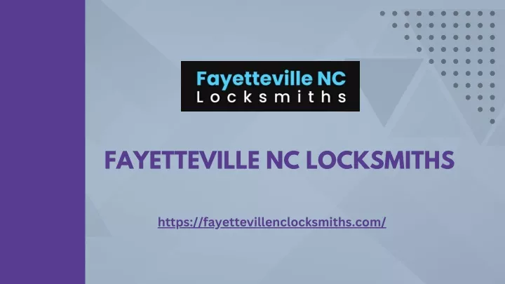 fayetteville nc locksmiths