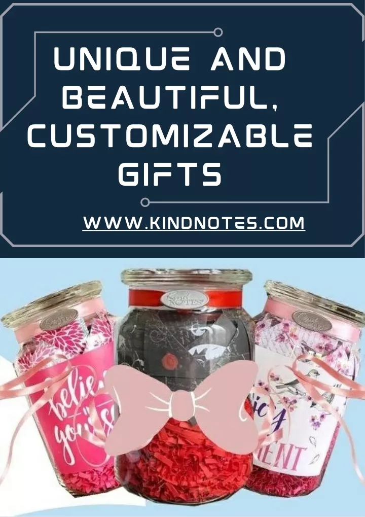 unique and beautiful customizable gifts