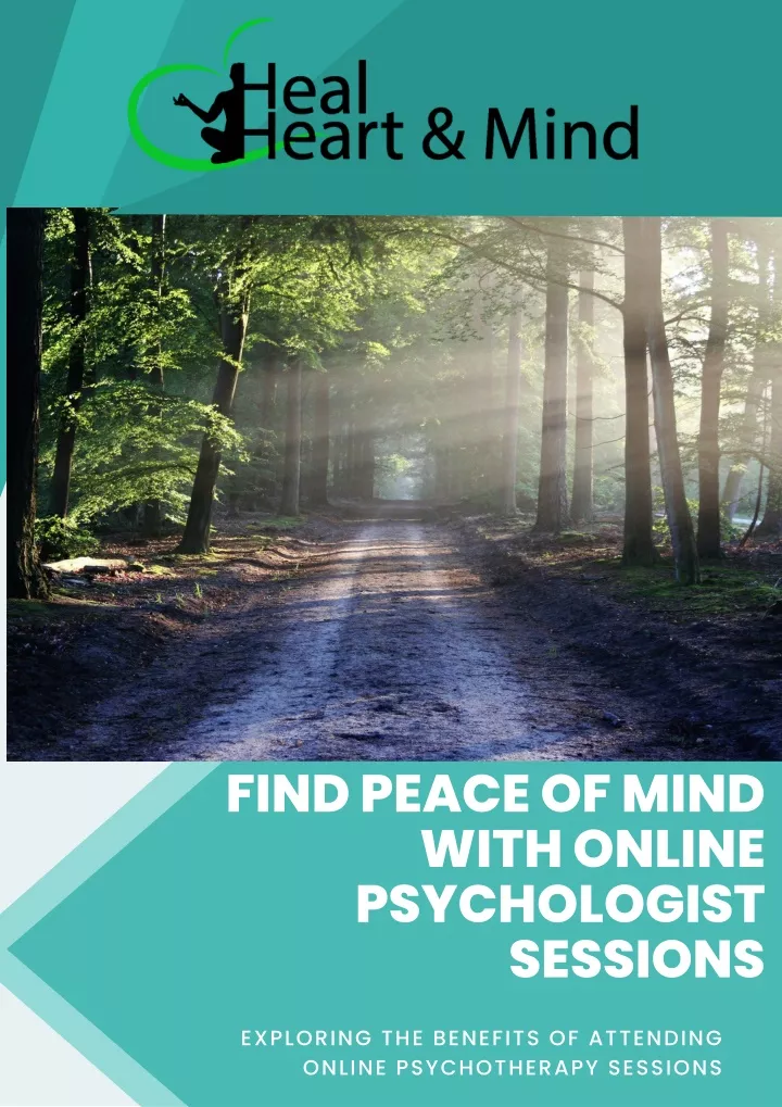 find peace of mind with online psychologist