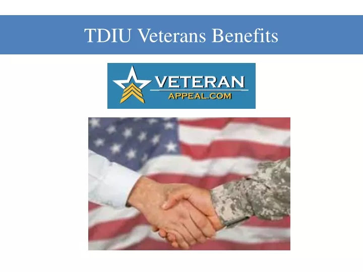tdiu veterans benefits